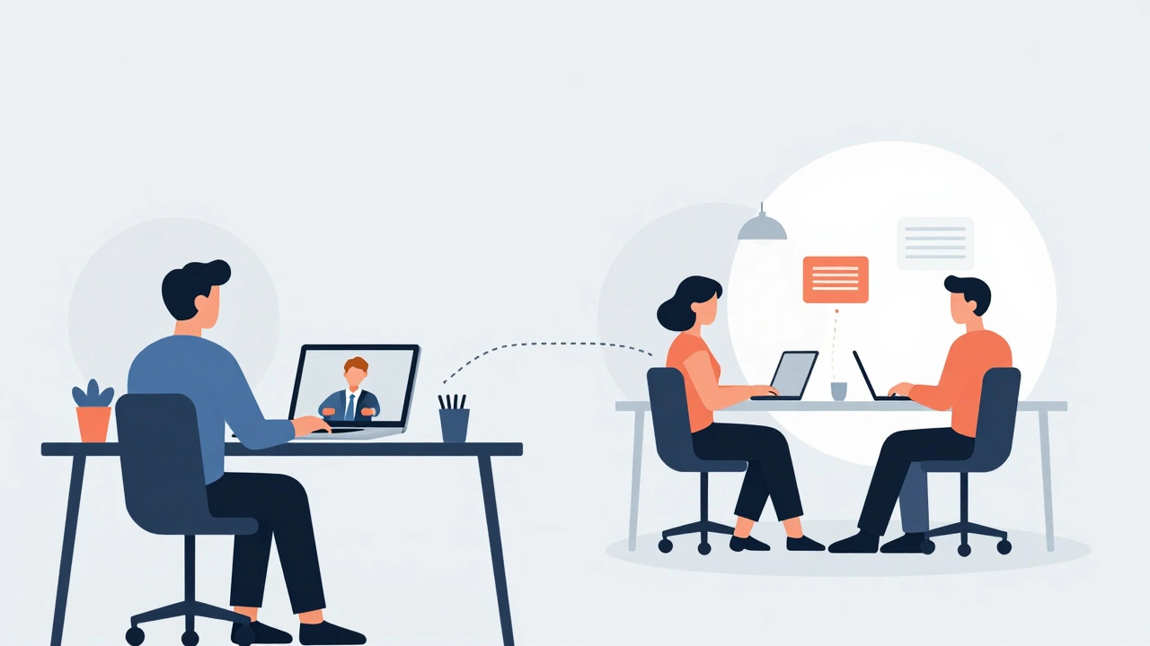 Видеозвонок и поздравление удаленному сотруднику