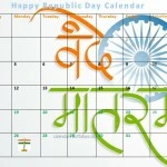 January 2015 Calendar For Republic Day, Printable, Docx