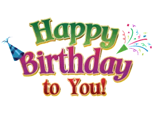 Happy Birthday Png Logo DesignHappy Birthday Png Logo Design