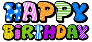 Happy Birthday Png Images 3 D