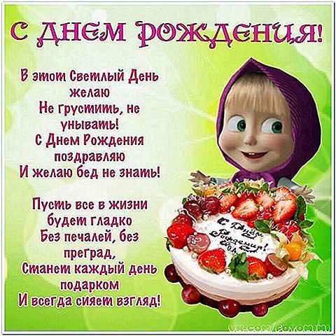 Побажання на день народження (українською мовою)
